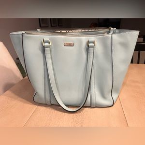 Light blue Kate spade purse AND matching wallet